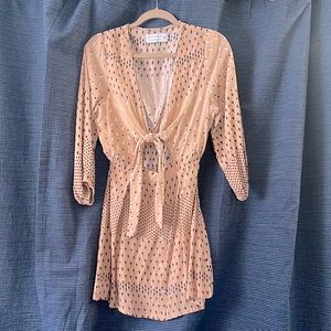 Faithful The Brand x Anthropology Boho Tie Front Dress ❤️